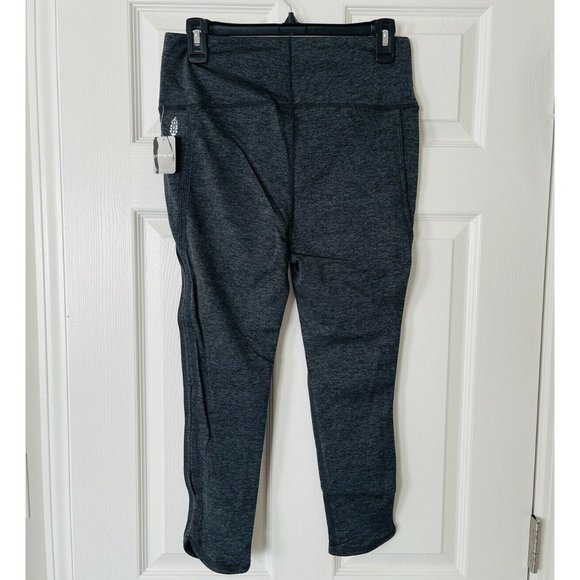 NWT Free People Movement Infinity Heigh Waisted Gray Crop Leggings - Large - Picture 4 of 6